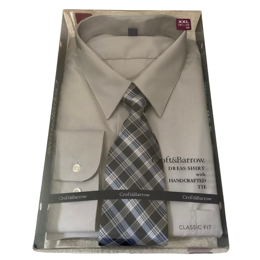 Croft and Barrow Dress Shirt XXL 18.5-19